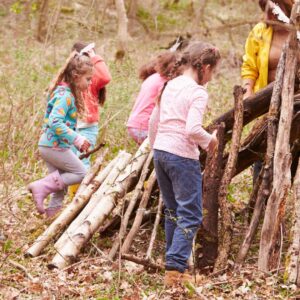 Kamp zomervakantie kleuterschool
